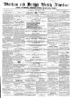 Wrexham Advertiser Saturday 19 January 1856 Page 1
