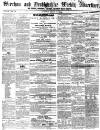 Wrexham Advertiser Saturday 16 August 1856 Page 1