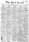York Herald Saturday 23 September 1809 Page 1