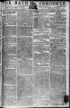 Bath Chronicle and Weekly Gazette Thursday 27 October 1785 Page 1