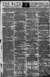 Bath Chronicle and Weekly Gazette Thursday 28 October 1790 Page 1