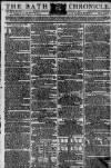 Bath Chronicle and Weekly Gazette Thursday 04 November 1790 Page 1
