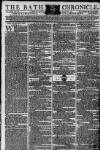 Bath Chronicle and Weekly Gazette Thursday 06 January 1791 Page 1