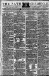 Bath Chronicle and Weekly Gazette Thursday 10 February 1791 Page 1