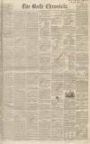 Bath Chronicle and Weekly Gazette Thursday 28 June 1849 Page 1
