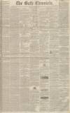 Bath Chronicle and Weekly Gazette Thursday 03 October 1850 Page 1