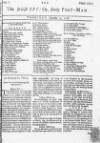 Derby Mercury Thu 14 Nov 1728 Page 1
