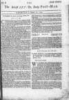 Derby Mercury Thu 22 Jan 1730 Page 1