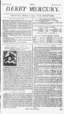 Derby Mercury Wed 19 Jan 1737 Page 1