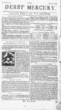 Derby Mercury Wed 26 Jan 1737 Page 1