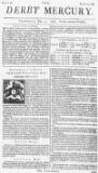 Derby Mercury Wed 04 Jan 1738 Page 1