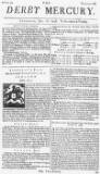 Derby Mercury Wed 18 Jan 1738 Page 1