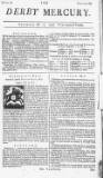Derby Mercury Wed 15 Feb 1738 Page 1
