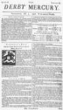 Derby Mercury Thu 05 Oct 1738 Page 1