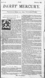 Derby Mercury Wed 24 Jan 1739 Page 1
