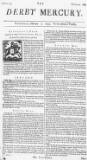 Derby Mercury Wed 07 Feb 1739 Page 1