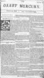 Derby Mercury Wed 05 Mar 1740 Page 1