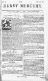 Derby Mercury Thu 03 Apr 1740 Page 1