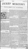 Derby Mercury Thu 25 Sep 1740 Page 1