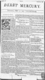 Derby Mercury Thu 23 Oct 1740 Page 1