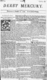 Derby Mercury Thu 27 Nov 1740 Page 1