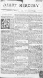 Derby Mercury Thu 25 Dec 1740 Page 1