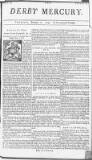 Derby Mercury Wed 21 Jan 1741 Page 1