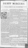 Derby Mercury Wed 28 Jan 1741 Page 1