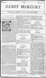 Derby Mercury Wed 18 Feb 1741 Page 1