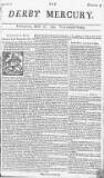 Derby Mercury Thu 26 Mar 1741 Page 1