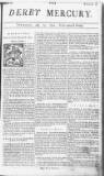 Derby Mercury Thu 13 Aug 1741 Page 1