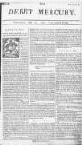 Derby Mercury Thu 24 Sep 1741 Page 1