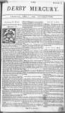 Derby Mercury Thu 01 Oct 1741 Page 1