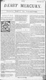 Derby Mercury Thu 19 Nov 1741 Page 1