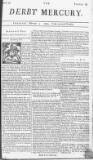 Derby Mercury Wed 03 Feb 1742 Page 1