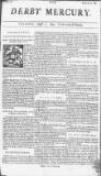 Derby Mercury Thu 05 Aug 1742 Page 1