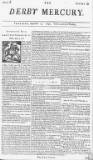 Derby Mercury Thu 23 Sep 1742 Page 1