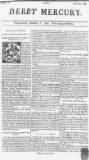Derby Mercury Thu 18 Nov 1742 Page 1