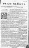 Derby Mercury Thu 02 Dec 1742 Page 1