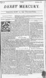 Derby Mercury Thu 23 Dec 1742 Page 1