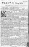 Derby Mercury Thu 06 Jan 1743 Page 1