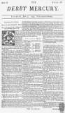 Derby Mercury Thu 23 Jun 1743 Page 1