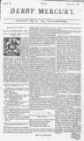 Derby Mercury Thu 14 Jul 1743 Page 1
