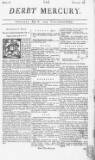 Derby Mercury Thu 28 Jul 1743 Page 1