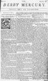Derby Mercury Thu 04 Aug 1743 Page 1