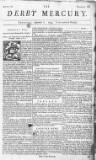 Derby Mercury Thu 08 Sep 1743 Page 1