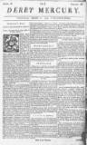 Derby Mercury Thu 22 Sep 1743 Page 1