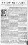 Derby Mercury Fri 04 Nov 1743 Page 1