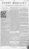 Derby Mercury Fri 11 Nov 1743 Page 1