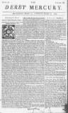 Derby Mercury Fri 23 Dec 1743 Page 1